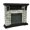 Gray, variant on LIVILAND Farmhouse 45" Electric Fireplace in Gray