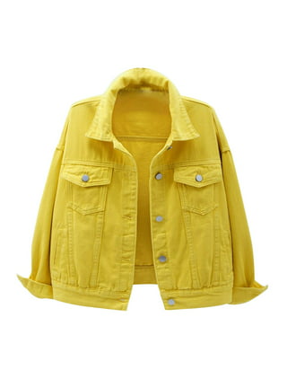 Brogger Poppy Jacket Bomber Jacket Yellow, Women's, Size: Large, Yellow