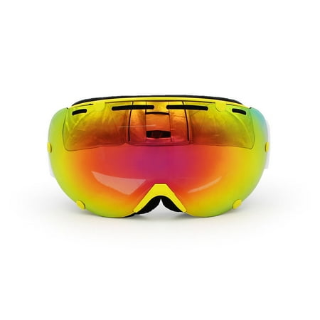 Ediors Ski Goggles Snowboard Sunglasses Eye Glasses for Men Women