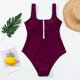 thumbnail image 2 of Gibobby Trajes de Natación para Mujer 2022 diseños personalizados Bikinis mujer traje de baño ropa de playa Bikini chica traje de baño(Vino,G), 2 of 3