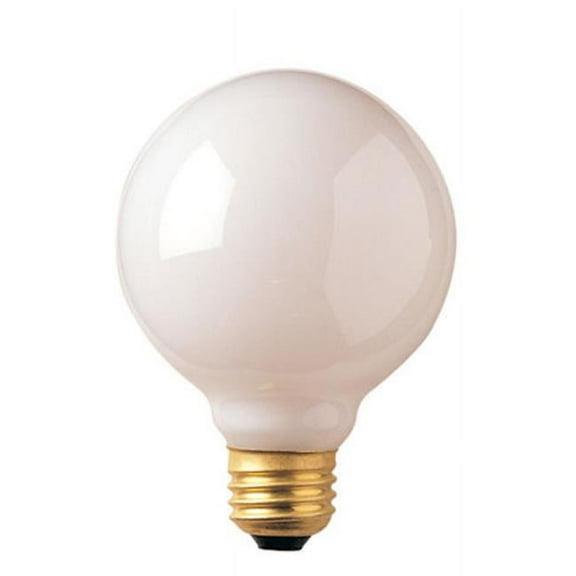 Pack of (24) 40 Watt Dimmable White G25 Incandescent Light Bulbs with Medium (E26) Base  2700K Warm White Light