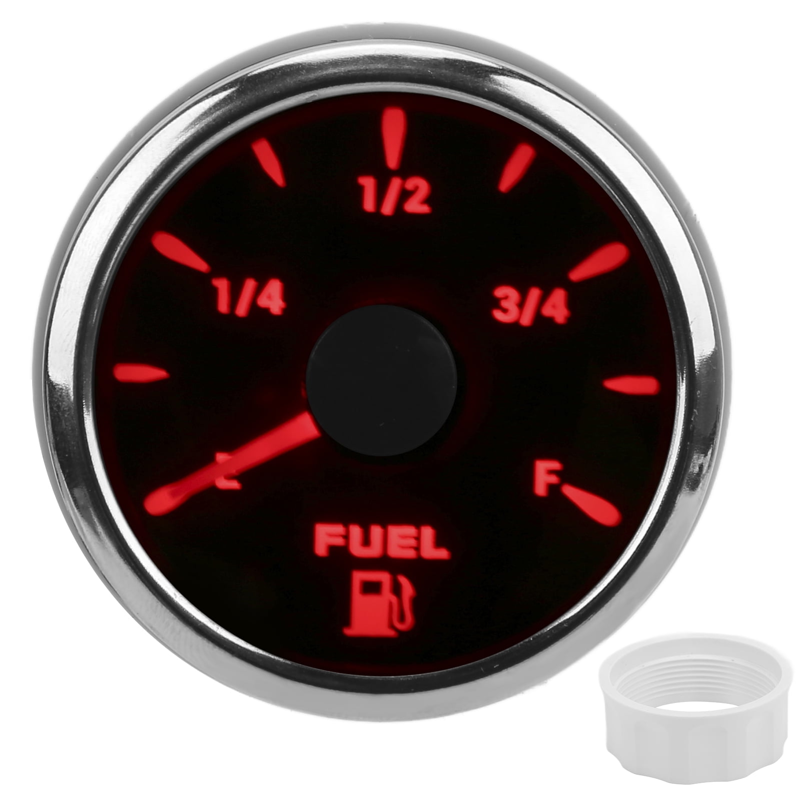 Fuel Tank Meter, Fuel Level Gauge 52MM IP67 Waterproof For Yacht For RV