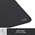 thumbnail image 4 of Logitech Mouse Pad - Studio Series, Computer Mouse Mat with Anti-slip Rubber Base, Easy Gliding, Spill-Resistant Surface, Graphite, 4 of 8