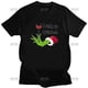 thumbnail image 3 of Feliz Navidad Grinch vacaciones bebiendo camiseta para hombres independientemente del género camiseta feliz Tops para hombres mujeres festivales Vintage, 3 of 3