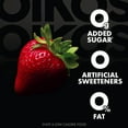 thumbnail image 4 of Oikos Triple Zero 15g Protein, 0g Added Sugar, Fat Free Strawberry Greek Yogurt Cup, 5.3 oz, 4 of 16