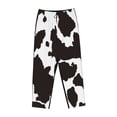 thumbnail image 4 of Haiem Cow Skin 2 Women's Pajama Pants Ultra Lightweight Pjs Bottoms Sleepwear Bottom Pants With Pocket Drawstring-XX-Large, 4 of 7