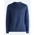 thumbnail image 6 of Free Assembly Men's Roll Neck Cotton Sweater with Long Sleeves, Midweight, Sizes XS-3XLT, 6 of 6