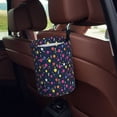 thumbnail image 5 of Easygdp Colored Balloons Car Trash Can Garbage Car Accessories Trash Can Car Waste Bin for for Driver and Passenger Any Vehicle, 5 of 7