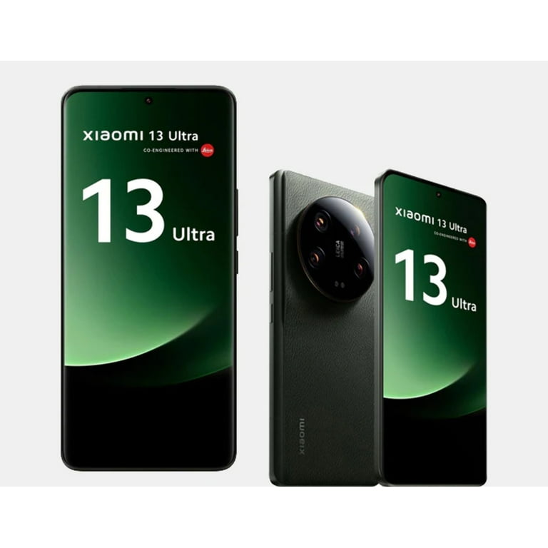  Xiaomi Mi 13 Ultra 5G 512GB 16GB desbloqueado de fábrica (solo  GSM  Sin CDMA - no compatible con Verizon/Sprint) Versión China - Verde :  Celulares y Accesorios