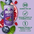 thumbnail image 6 of V8 Energy Pomegranate Blueberry Energy Drink, 8 fl oz Can, 6 Pack, 6 of 15