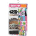 thumbnail image 4 of Mandalorian Baby Yoda Girls Underwear, 7 Pack, Sizes 6-8, 4 of 6