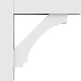 thumbnail image 3 of 3"W X 12"D X 12"H Standard Imperial Architectural Grade Pvc Bracket With Block Ends, 3 of 8