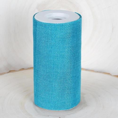 Landscape Burlap Rolls 6"x 10 Yards Turquoise Polyester Burlap