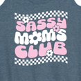 thumbnail image 3 of Instant Message - Sassy Moms Club  - Women's Racerback Tank Top, 3 of 6