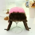 thumbnail image 2 of CSChome Lei Feng Hat Unisex Waterproof Lei Feng Hat - Fleece Lining Earflap Warm Solid Color Buckle Closure, 2 of 7