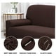 thumbnail image 5 of Cubierta de sofá Casa Muebles Sillas Amantes de sentarse Sofa  (2 Seater, Chocolate Color), 5 of 10
