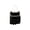 Black, variant on Wall Mounted Hanging Caddy,3-Pocket Polyester Organizer With Wooden Pole,Vertical Space Saving Design,Multi-Compartment Storage Pouch,No-Drill Installation,Bedside And Dormitory Organizer