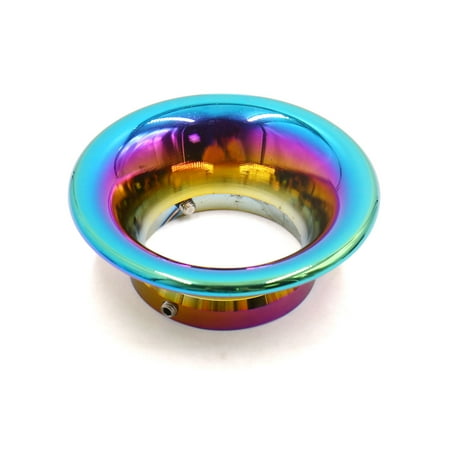Multicolor Aluminum Alloy Motorcycle Air Compressor Intake Inlet Velocity Stack