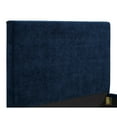 thumbnail image 5 of TOV Furniture Delilah Navy Textured Velvet Bed King, 5 of 6