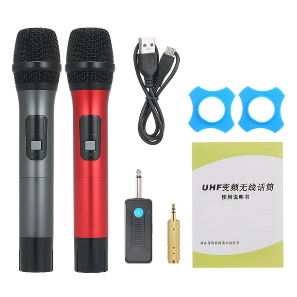 Handheld UHF Wireless Microphone 6.35mm Receiver interference