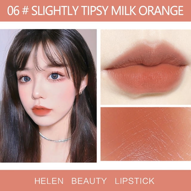 HLLR Lipstick Retro Paste Color Lip Gloss Lasting Whitening 2ml