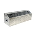 thumbnail image 2 of Inspirer Studio Boîte à Outils de Remorque VTT en Aluminium Robuste avec Verrou (44 Pieds'x15 Pieds'x15 Pieds' Argent), 2 of 10