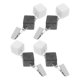 thumbnail image 1 of OUNONA 4Ud Pesos Para Manteles Con Clips Antiviento Para Uso En Comedor Exterior Multi, 1 of 8