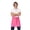 Hot Pink, variant on Chef Works Unisex Half Bistro Server Apron, Kitchen Apron with Pocket, Black