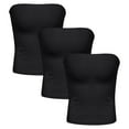 thumbnail image 6 of Aloohaidyvio 3 Pack Tube Tops for Women No Boundaries Strapless Going Out Backless Sleeveless Sexy Cute Y2k Summer Crop Tops, 6 of 6