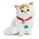thumbnail image 1 of Modelo de gato de simulación presente juguete para mascotas cola móvil, niños, regalos de San Valentín modelo de mascotas adorno para coche sofá hogar Estilo D, 1 of 10