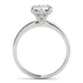 thumbnail image 2 of 2.16 Ct Round Diamond Bridal Rings For Women Solid 14K White Gold, 2 of 2