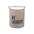 thumbnail image 2 of Clothing Baskets Clothes Basket Laundry Cheap Dirty Clothes Basket Decorative Hamper Clean Laundry Baskets Laundry Hamper Bag Laundry Organization, 17.7x13.8in, 2 of 8