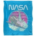 thumbnail image 2 of NASA Blanket, 50"x60", Shuttle Launch Silky Touch Sherpa Back Super Soft Throw Blanket, 2 of 6
