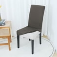 thumbnail image 5 of Skksst Waterproof Spandex Dining Chair Slipcover Seat Protector Cover, Gray, Set of 6, 5 of 6