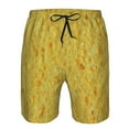 thumbnail image 3 of Logiee nachos cracker Print Mens Swim Trunks Quick Dry Board Shorts,Breathable Hawaii Beach Shorts Swimwear Bathing Suits-3X-Large, 3 of 6