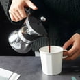 thumbnail image 2 of Coffee Brewing Pots With Clear Lid And Sturdy Stainless Steel Construction Suitable For Small Offices And Homes, 2 of 8