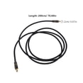 thumbnail image 2 of RENACLIPY Cable Optical Audio Optic Wire Digital Audio Optical Cable Black 1Set, 2 of 7