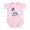 Petal Pink, variant on CafePress - Owl Art Infant Bodysuit - Baby Light Bodysuit, Size Newborn - 24 Months