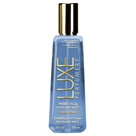 Aqua Moon by Luxe Perfumery, Hair & Body Perfume Mist for Women, 8.0 (Best Hair Fragrance Mist)