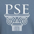 thumbnail image 3 of CafePress - Pi Sigma Epsilon White Logo T Shirt - Mens Comfort Colors Shirt, 3 of 5