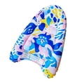thumbnail image 1 of Lipstore Inflatable Surfboard with Handles Surfing Body Board for Children Beach Pool Pink, 1 of 8
