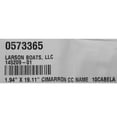 thumbnail image 2 of Larson Boat Raised Decal 145209-01 | Cimarron Sticker, 2 of 2
