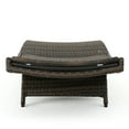 thumbnail image 3 of Anthony Outdoor Wicker Armless Chaise Lounge, Set of 2, Mixed Mocha, 3 of 8