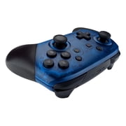 Clear Blue Switch Pro Wireless Custom Controller Soft Touch Finish Unique Design