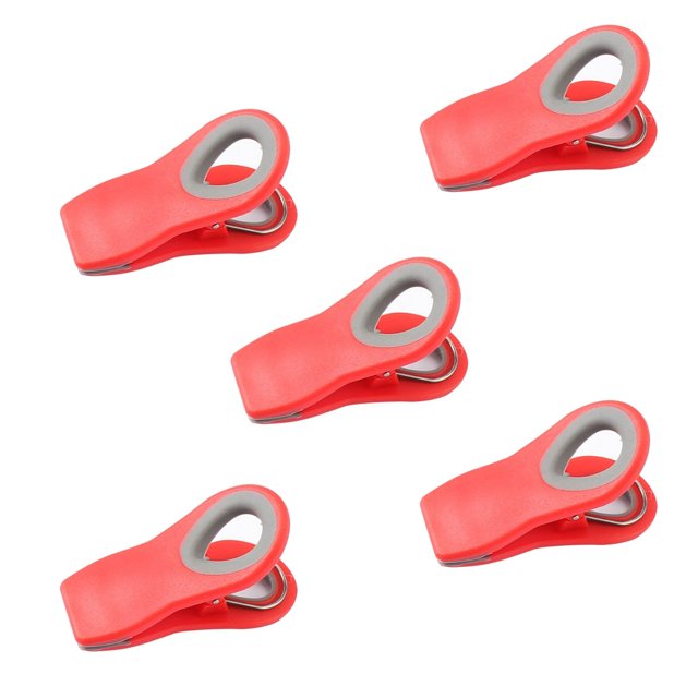 5PCS Chip Bag Clips-Kitchen Clips Magnetic Chip Clips For Bags Food Bag Clips With Airtight Deals Of The Day Clearance