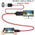 thumbnail image 5 of Micro USB to HDMI 1080P HD TV Cable Adapter for Android Samsung Phones 11PIN 11PIN white, 5 of 5