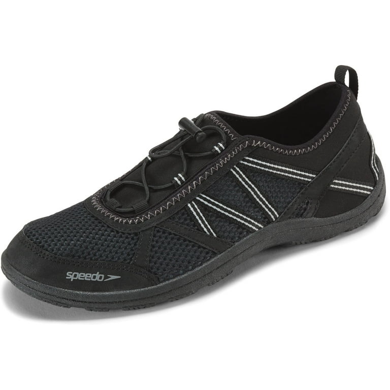 Speedo Shoes SEASIDE LACE 5.0 Black/Black Size 7 - Walmart.com
