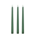 Efavormart 3 Pack | 11" Hunter Emerald Green Warm Flickering Flameless ...