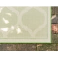 thumbnail image 7 of Unique Loom Moroccan Indoor/Outdoor Trellis Rug Beige and Green/Green 8' x 11' 4" Rectangle Geometric Contemporary Perfect For Patio Deck Garage Entryway, 7 of 7