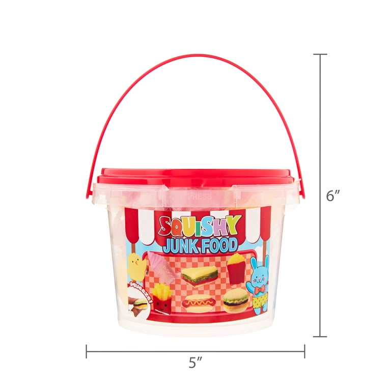 Squishy Junk Food Party Favors, Multicolor, 18 Count, Easter by Way To Celebrate